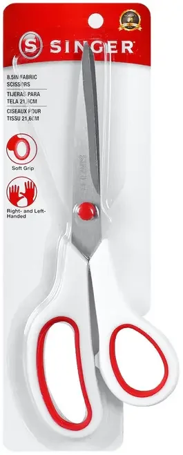 SINGER Fabric Scissors 8.5″- – 00445