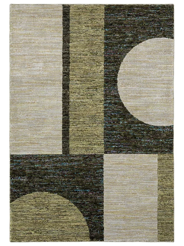 Strada 3’3″ x 5’2″ Green Rug
