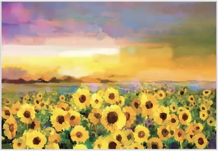 Sunflower Sunset – Decoupage Paper — Flipping Fabulous