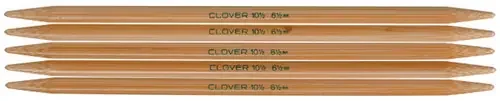 Takumi Bamboo Double Point Knitting Needles 7″ 5/Pkg-Size 3/3.25mm – 3015-3