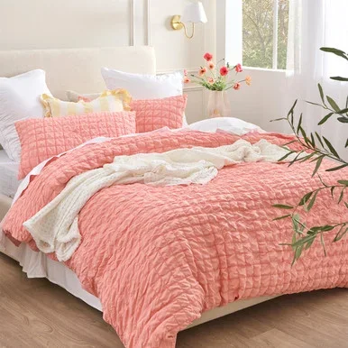 TalulahCoralQuiltCoverSet