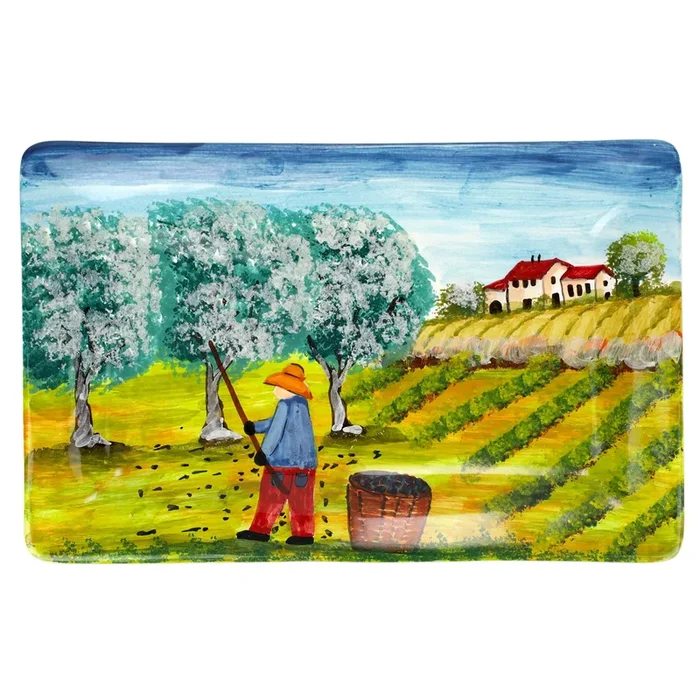 Wall Plates Olive Grove Rectangular PlatterWall Plates