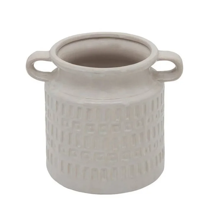 WHITE PITCHER & JAR VASESVASES