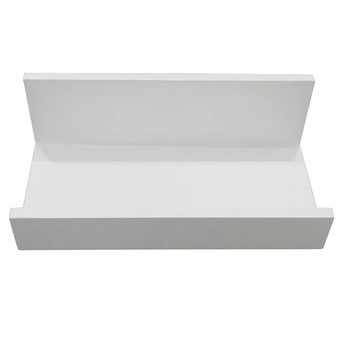 White Wooden Photo Wall Ledge, 12″