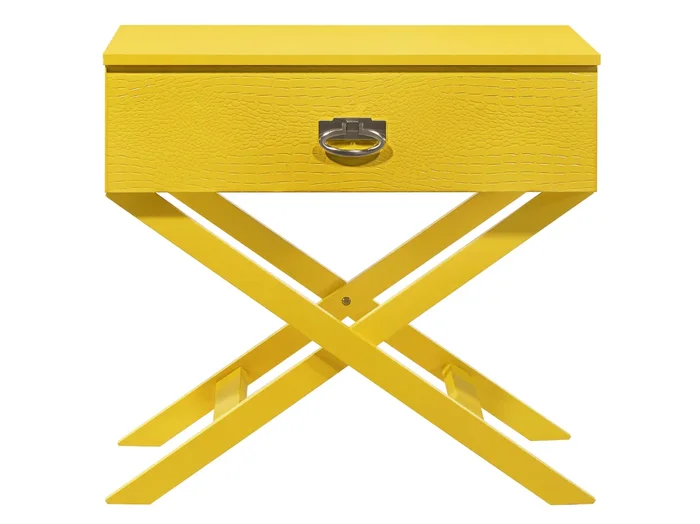 Xavier 1-Drawer Nightstand (25 in. H x 16 in. W x 27 in. D)