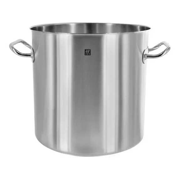 ZWILLING 18 Qt. Stainless Steel Stock Pot without Lid, Commercial Series